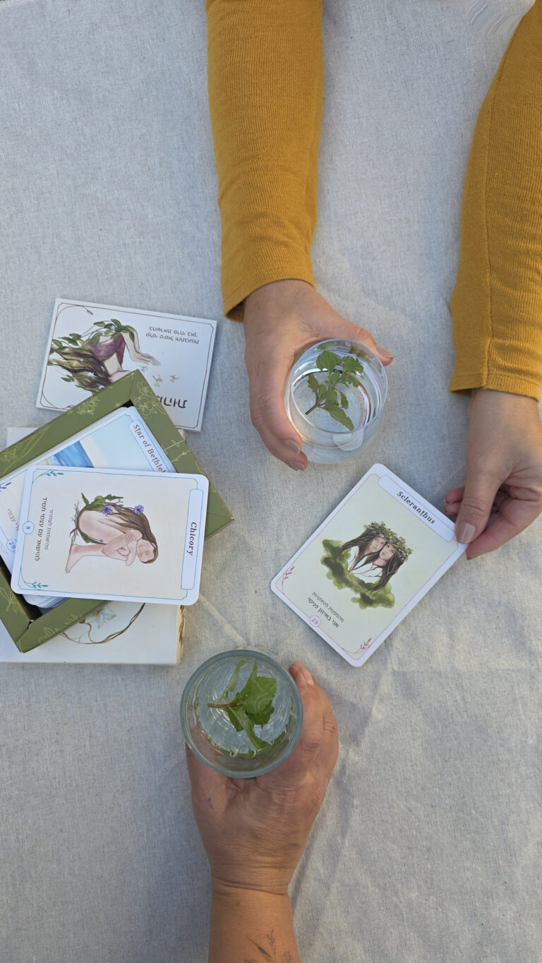 ערכת קלפים טיפוליים פנימהות לחיבור פנימי